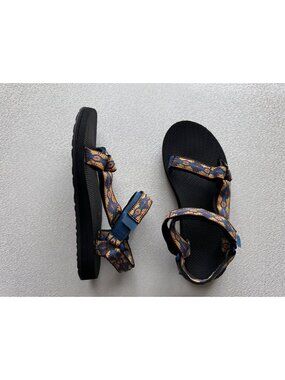 Teva Original Universal Women's 8 Geometric Pattern Straps Sandals Multi 1003987